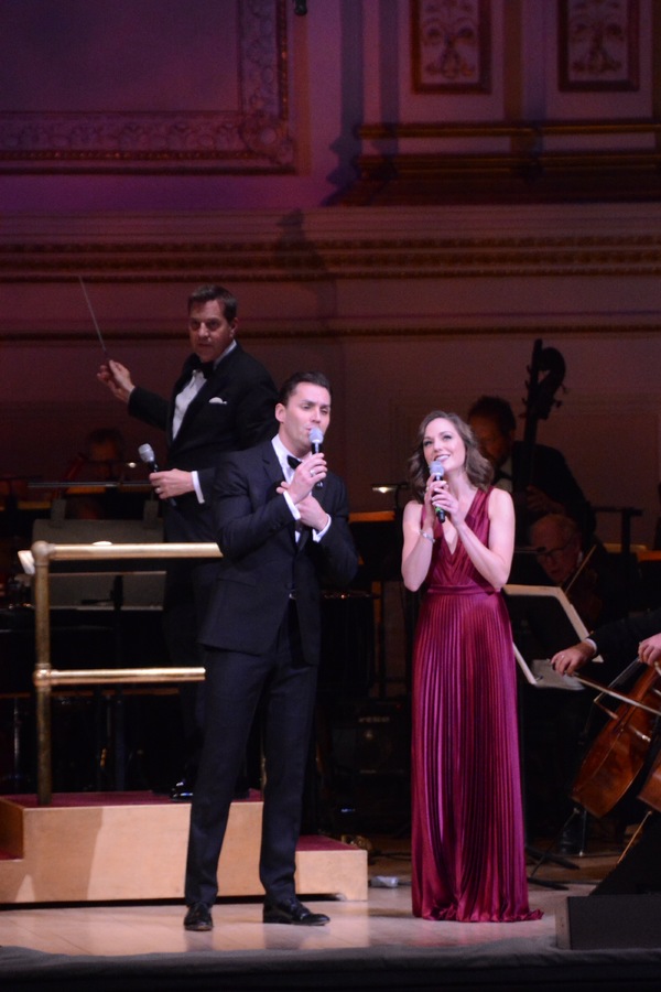 Steven Reineke, Ryan Silverman and Laura Osnes Photo