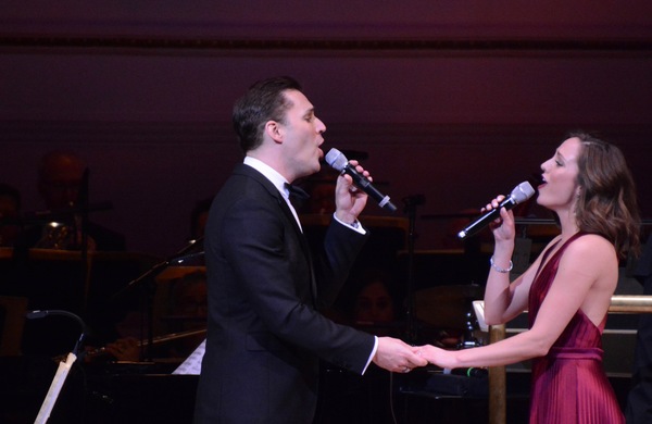 Ryan Silverman and Laura Osnes Photo
