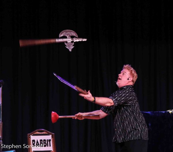 Photo Coverage: Judy Gold & Chipper Lowell - Magic and Comedy Have A Head On Collision Image