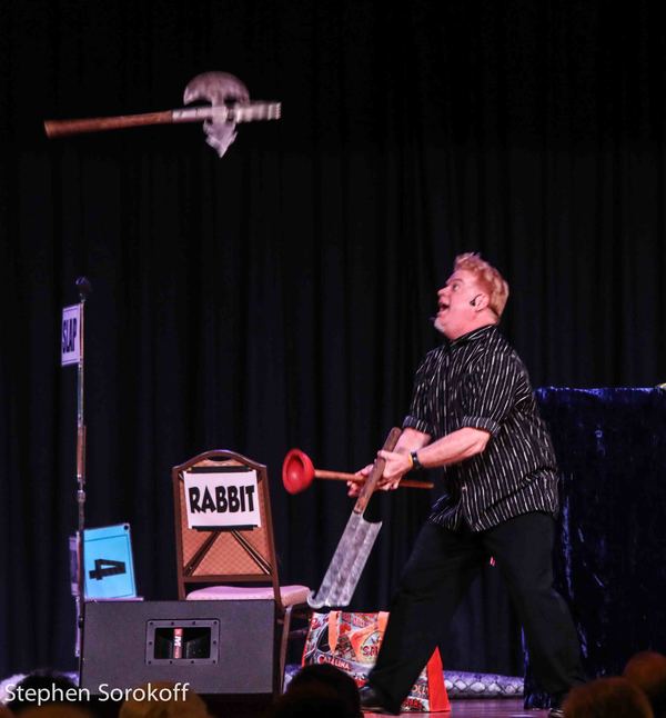 Photo Coverage: Judy Gold & Chipper Lowell - Magic and Comedy Have A Head On Collision 