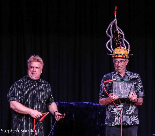 Photo Coverage: Judy Gold & Chipper Lowell - Magic and Comedy Have A Head On Collision 