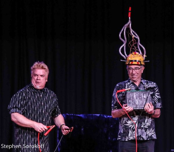 Photo Coverage: Judy Gold & Chipper Lowell - Magic and Comedy Have A Head On Collision Image