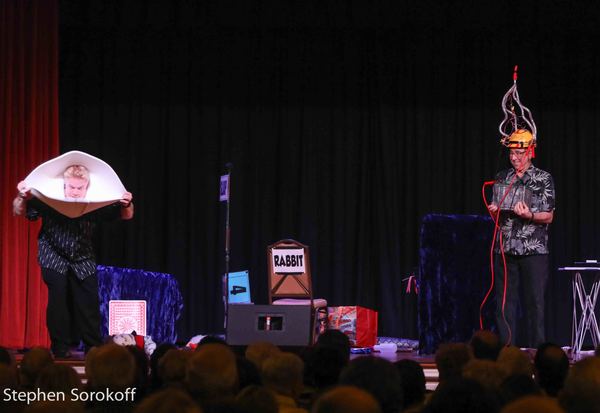 Photo Coverage: Judy Gold & Chipper Lowell - Magic and Comedy Have A Head On Collision Image