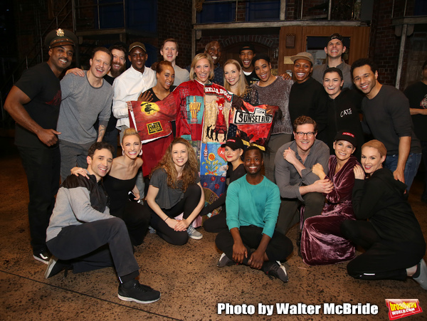 Erica Mansfield, Will Chase, Kelli Oâ€™Hara, Corbin Bleu and the cast Photo