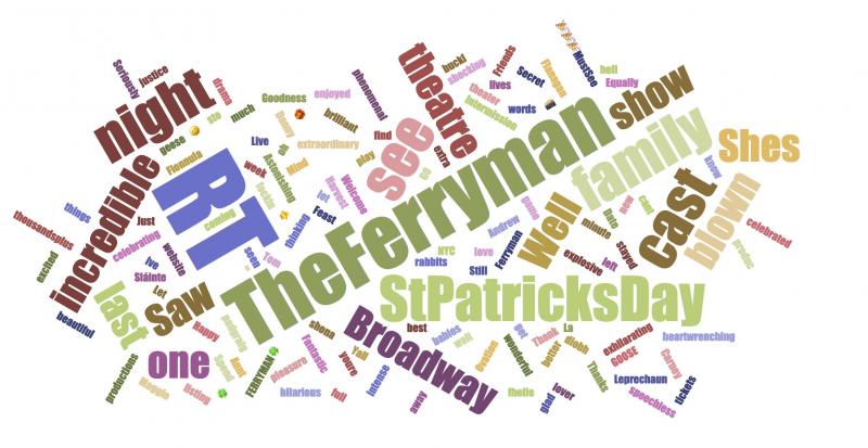 INDUSTRY: Social Insight Report - March 18th - AIN'T TOO PROUD and THE FERRYMAN Top Growth! Image