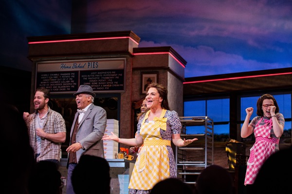 Photo Coverage: Opening Up! Shoshana Bean Takes Her First Bow in WAITRESS! Image