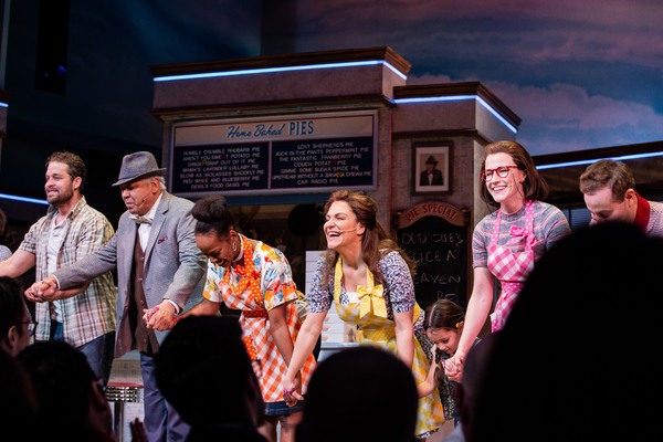 Photo Coverage: Opening Up! Shoshana Bean Takes Her First Bow in WAITRESS! Image