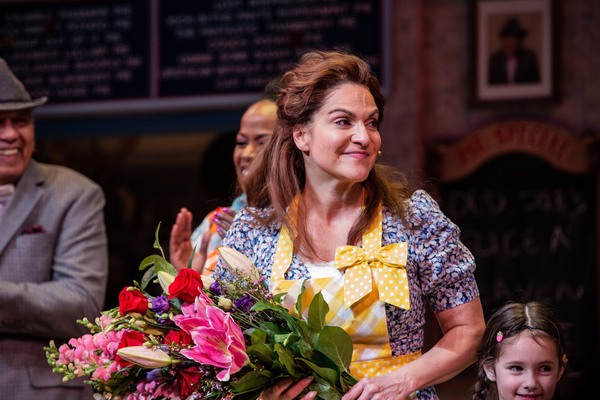 Photo Coverage: Opening Up! Shoshana Bean Takes Her First Bow in WAITRESS! Image