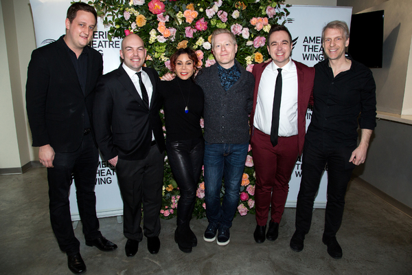 Brian Holtz, Chris Bill, Daphne Rubin-Vega, Anthony Rapp, Ben Rauhala, Eric Davis Photo