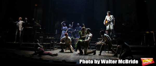 Andre De Shields, Amber Gray and Reeve Carney Photo