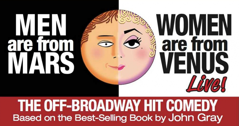 BWW Previews: AMADEO FUSCA STARS IN MEN ARE FROM MARS. WOMEN ARE FROM VENUS LIVE! at The Straz Center For The Performing Arts  Image