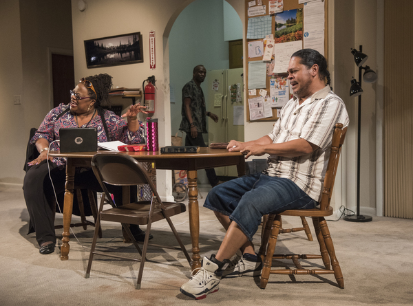 Photo Flash: First Look at DOWNSTATE at the National Theatre Image