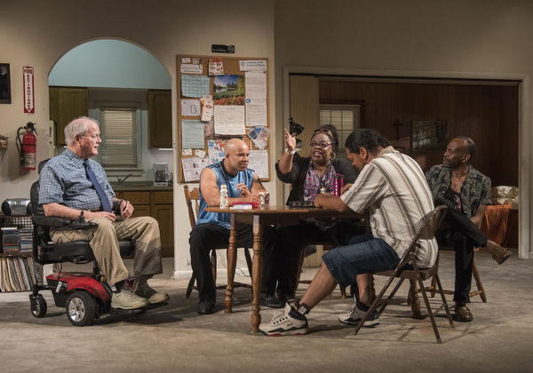 Photo Flash: First Look at DOWNSTATE at the National Theatre Image