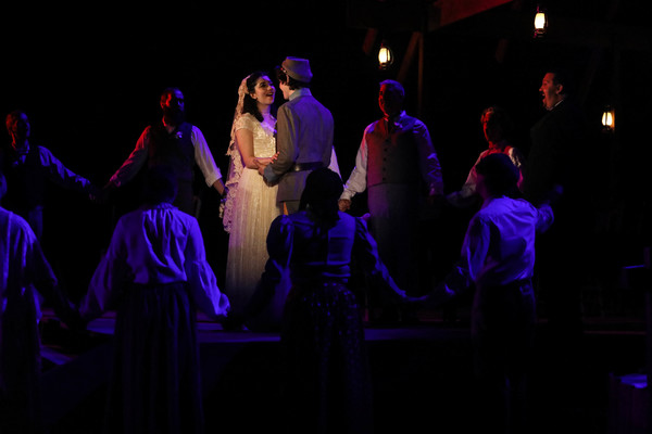 Photo Flash: New Photos of Serenbe's SHENANDOAH starring Rachel Potter and Taylor Hicks, Now Extended Through April 14 Image