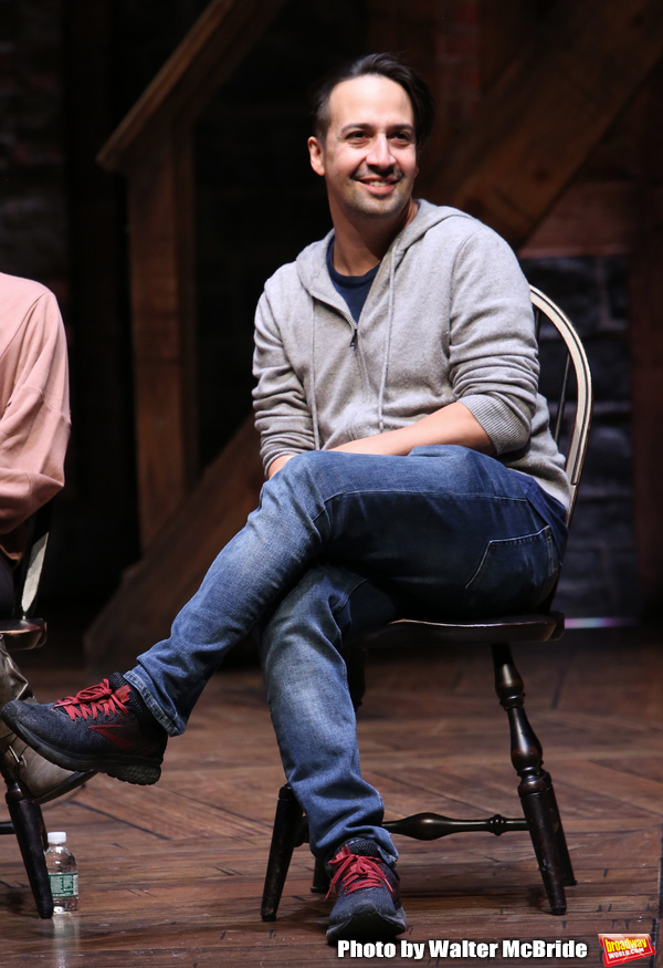 Exclusive Photo Coverage: Lin-Manuel Miranda Makes a Surprise Visit at #EduHam Image