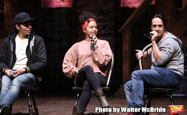 Exclusive Photo Coverage: Lin-Manuel Miranda Makes a Surprise Visit at #EduHam Image