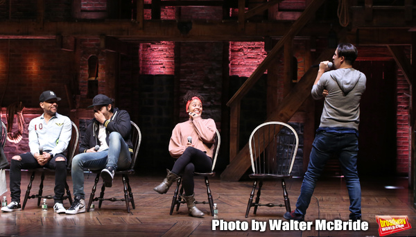Exclusive Photo Coverage: Lin-Manuel Miranda Makes a Surprise Visit at #EduHam Image