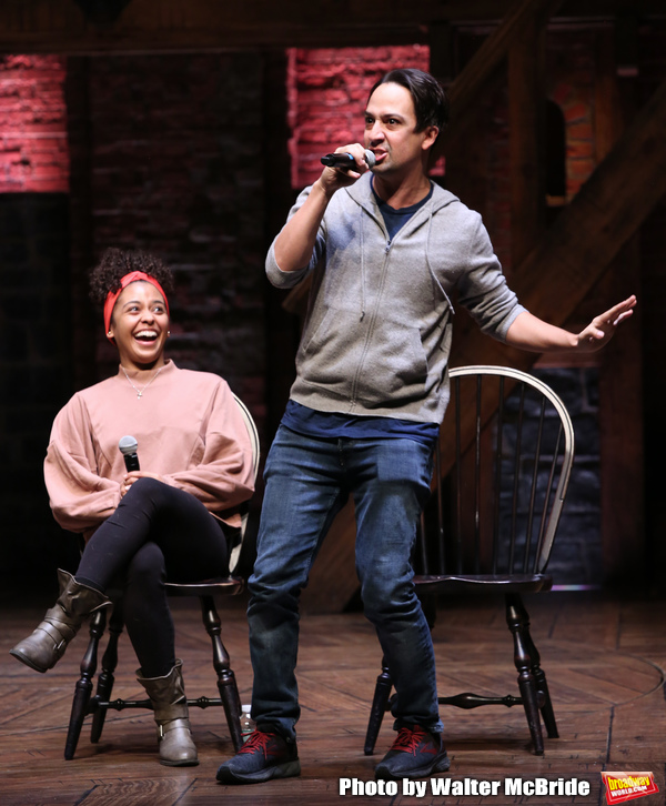Exclusive Photo Coverage: Lin-Manuel Miranda Makes a Surprise Visit at #EduHam Image