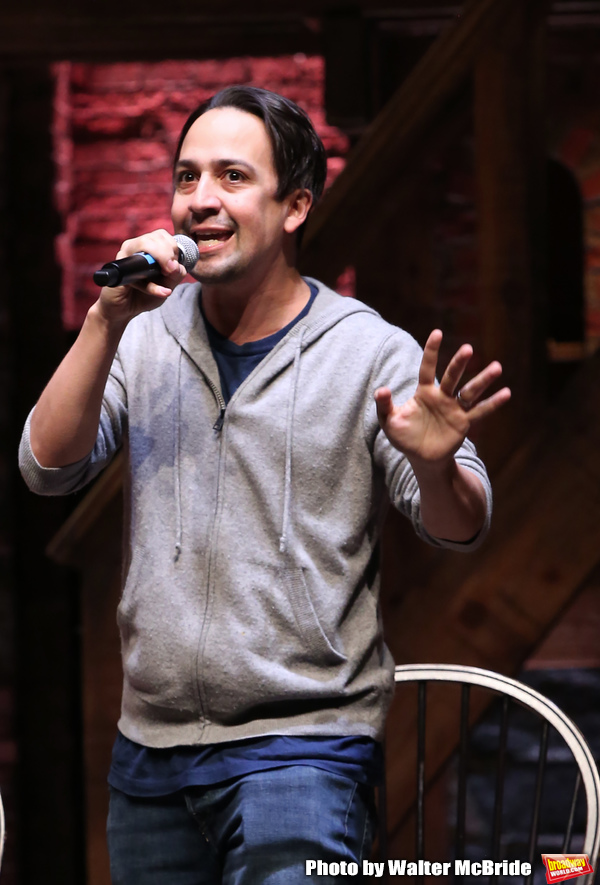 Exclusive Photo Coverage: Lin-Manuel Miranda Makes a Surprise Visit at #EduHam Image