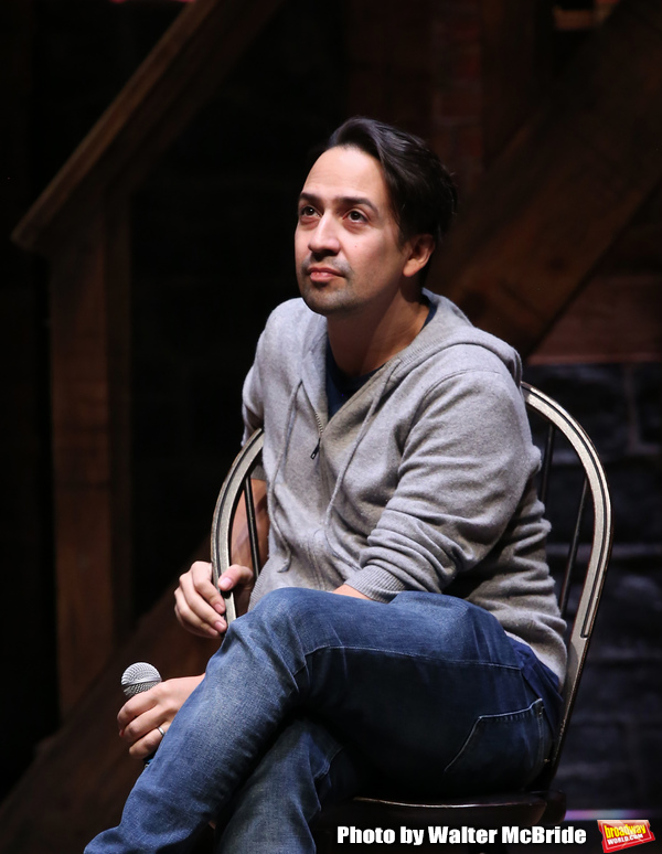 Exclusive Photo Coverage: Lin-Manuel Miranda Makes a Surprise Visit at #EduHam Image