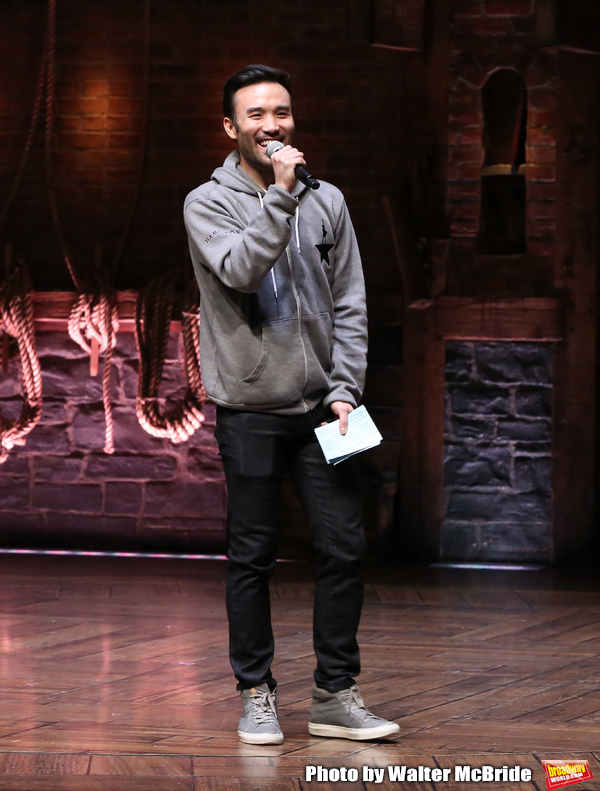 Exclusive Photo Coverage: Lin-Manuel Miranda Makes a Surprise Visit at #EduHam Image