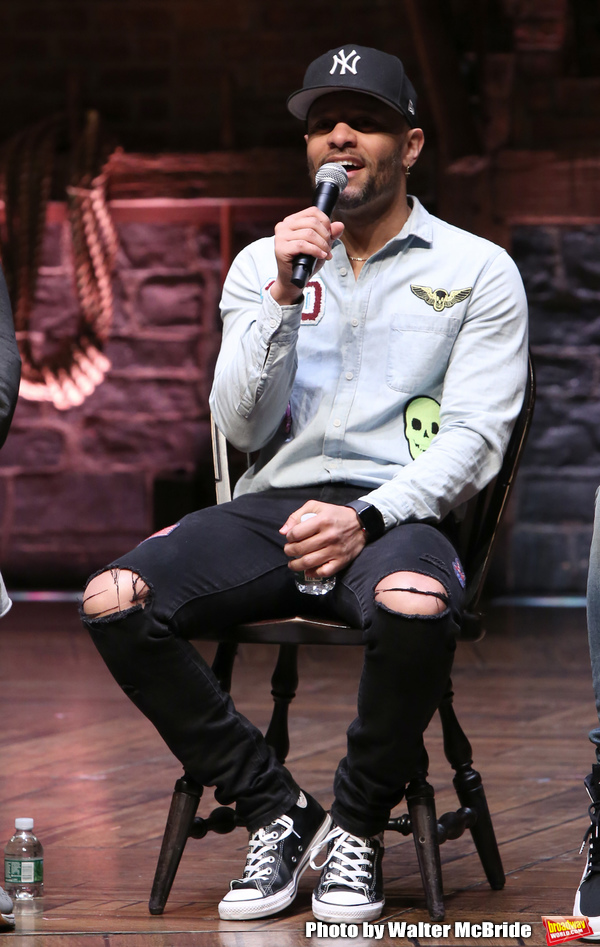 Exclusive Photo Coverage: Lin-Manuel Miranda Makes a Surprise Visit at #EduHam Image