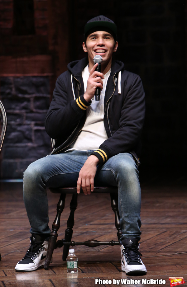 Exclusive Photo Coverage: Lin-Manuel Miranda Makes a Surprise Visit at #EduHam Image