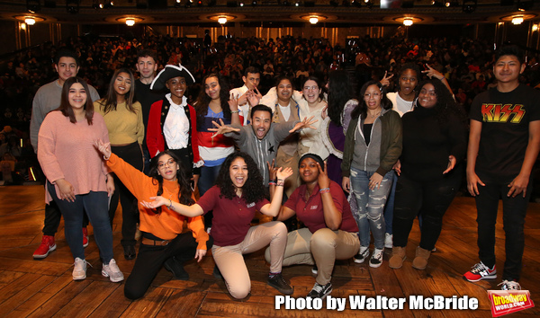 Exclusive Photo Coverage: Lin-Manuel Miranda Makes a Surprise Visit at #EduHam Image