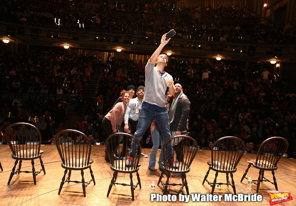 Exclusive Photo Coverage: Lin-Manuel Miranda Makes a Surprise Visit at #EduHam Image