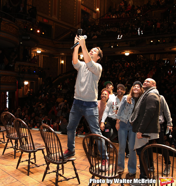 Exclusive Photo Coverage: Lin-Manuel Miranda Makes a Surprise Visit at #EduHam Image