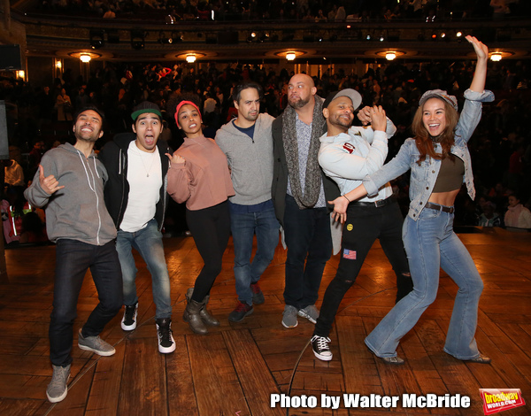 Exclusive Photo Coverage: Lin-Manuel Miranda Makes a Surprise Visit at #EduHam Image