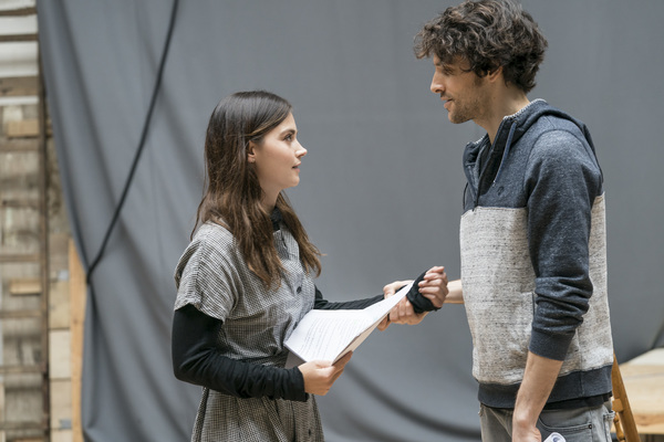 Jenna Coleman and Colin Morgan Photo