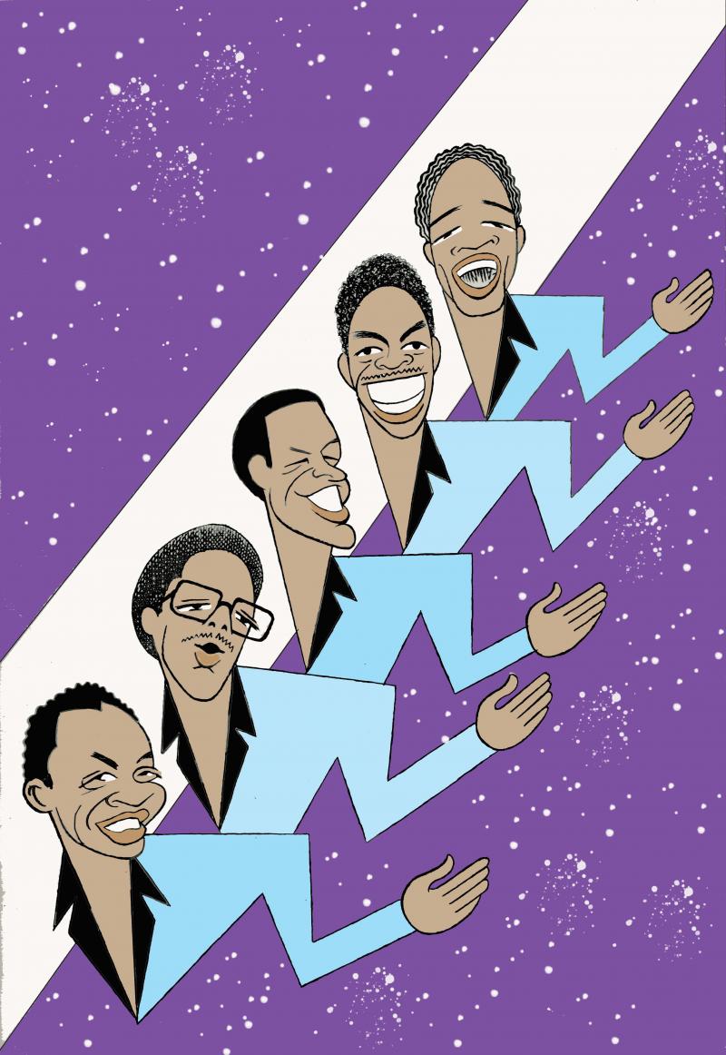 BWW Exclusive: Ken Fallin Draws the Stage - AIN'T TOO PROUD Image