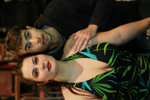 Erica Malachowski as Alizia and Tobias Arizio as David in TIME IT IS: TO MUSIC    Pho Photo