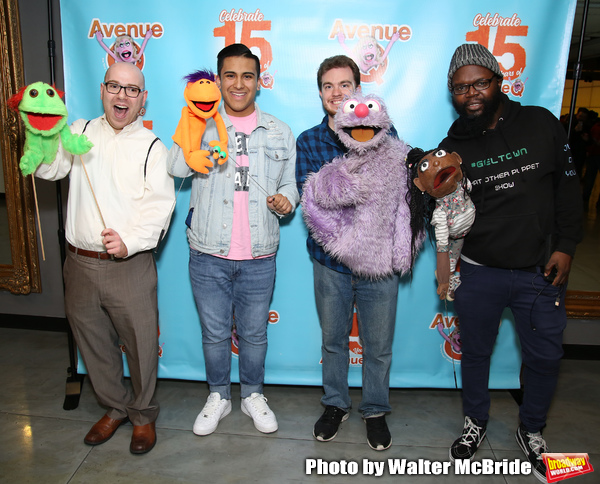 Photo Coverage: AVENUE Q Celebrates World Puppetry Day Image