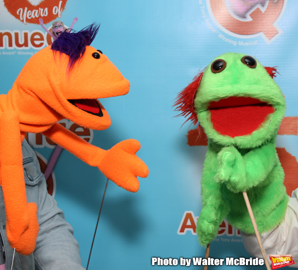 Photo Coverage: AVENUE Q Celebrates World Puppetry Day Image