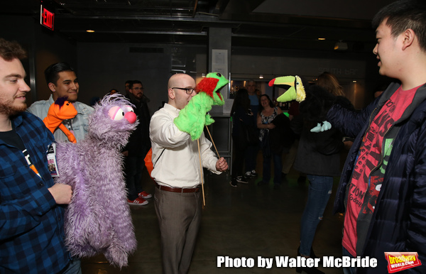 Photo Coverage: AVENUE Q Celebrates World Puppetry Day Image