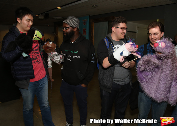 Photo Coverage: AVENUE Q Celebrates World Puppetry Day Image