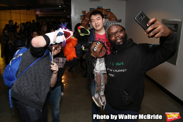 Photo Coverage: AVENUE Q Celebrates World Puppetry Day Image