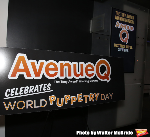 Photo Coverage: AVENUE Q Celebrates World Puppetry Day Image