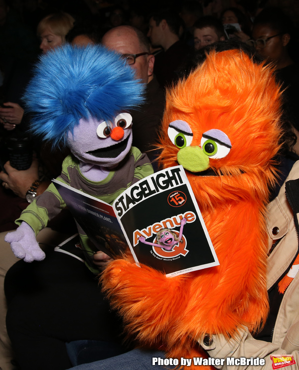 Photo Coverage: AVENUE Q Celebrates World Puppetry Day Image