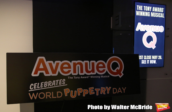 Photo Coverage: AVENUE Q Celebrates World Puppetry Day Image