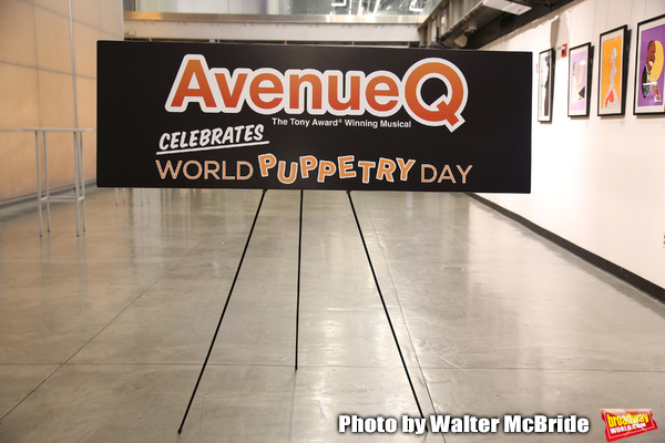 Photo Coverage: AVENUE Q Celebrates World Puppetry Day Image