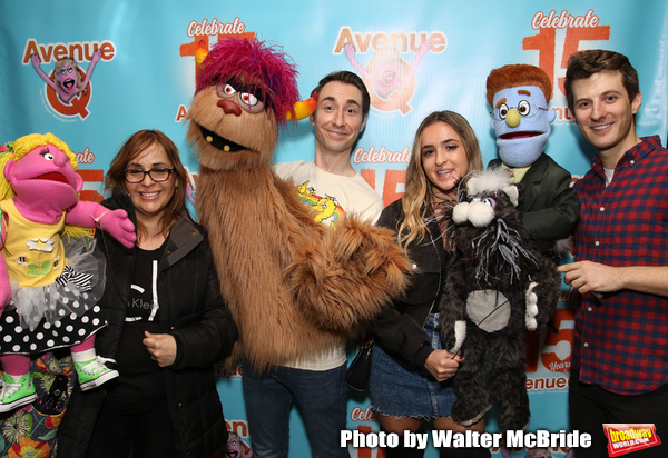 Jason Jacoby and Matt Dengler with Avenue Q & Puppetry Fans  Photo