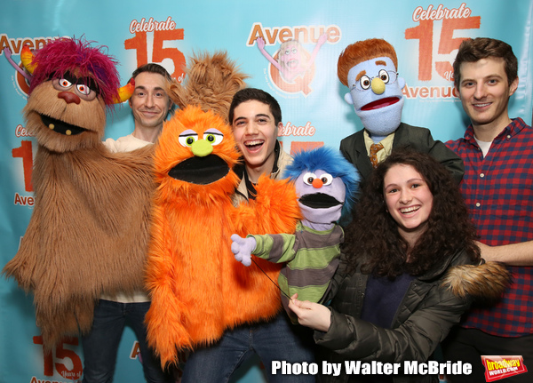 Jason Jacoby and Matt Dengler with Avenue Q & Puppetry Fans Photo