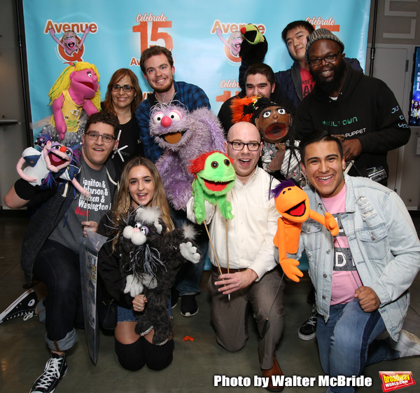 Photo Coverage: AVENUE Q Celebrates World Puppetry Day Image