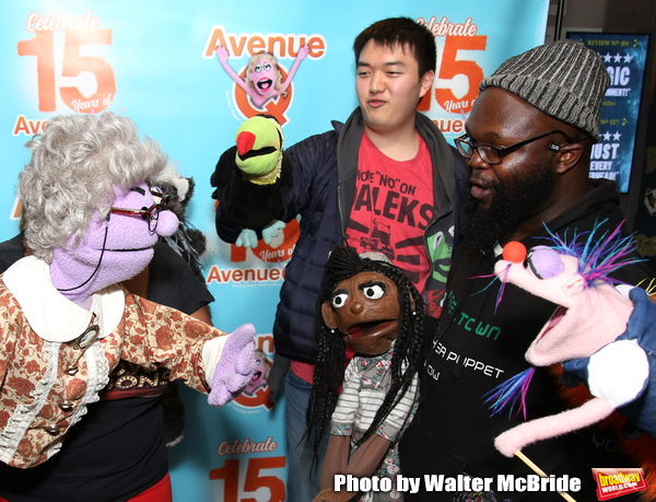 Photo Coverage: AVENUE Q Celebrates World Puppetry Day Image