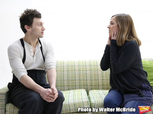 Photo Coverage: In Rehearsal With BENNY & JOON, Starring Bryce Pinkham, Hannah Elless, and More! Image