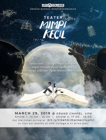 BWW Previews: UPH COLLEGE Talks About Dreams in MIMPI KECIL, March 29th 