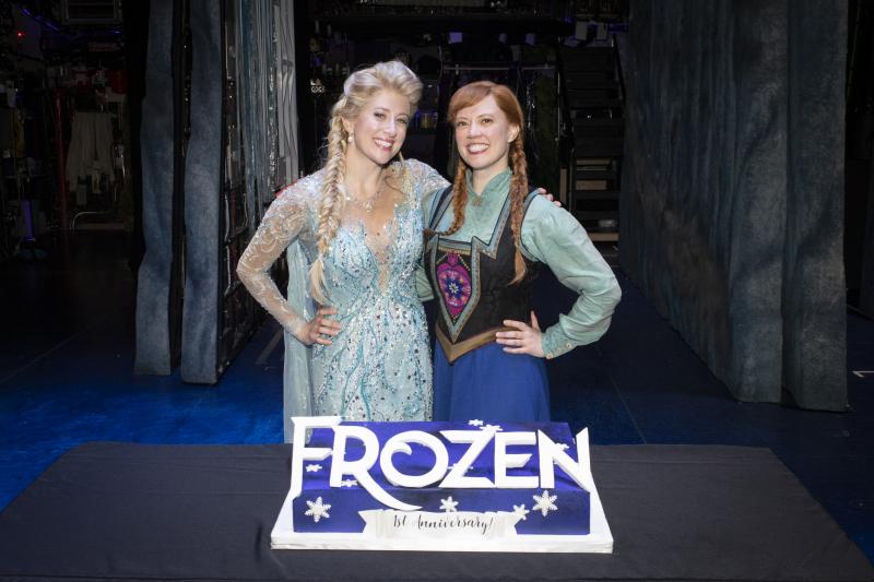 Photo Coverage: FROZEN Cast Celebrates One Year on Broadway! Image